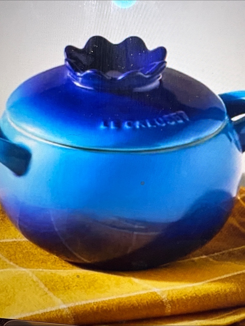Le Creuset Blueberry 🫐 Mini Cocotte Casserole ~ Limited Edition ~ RARE